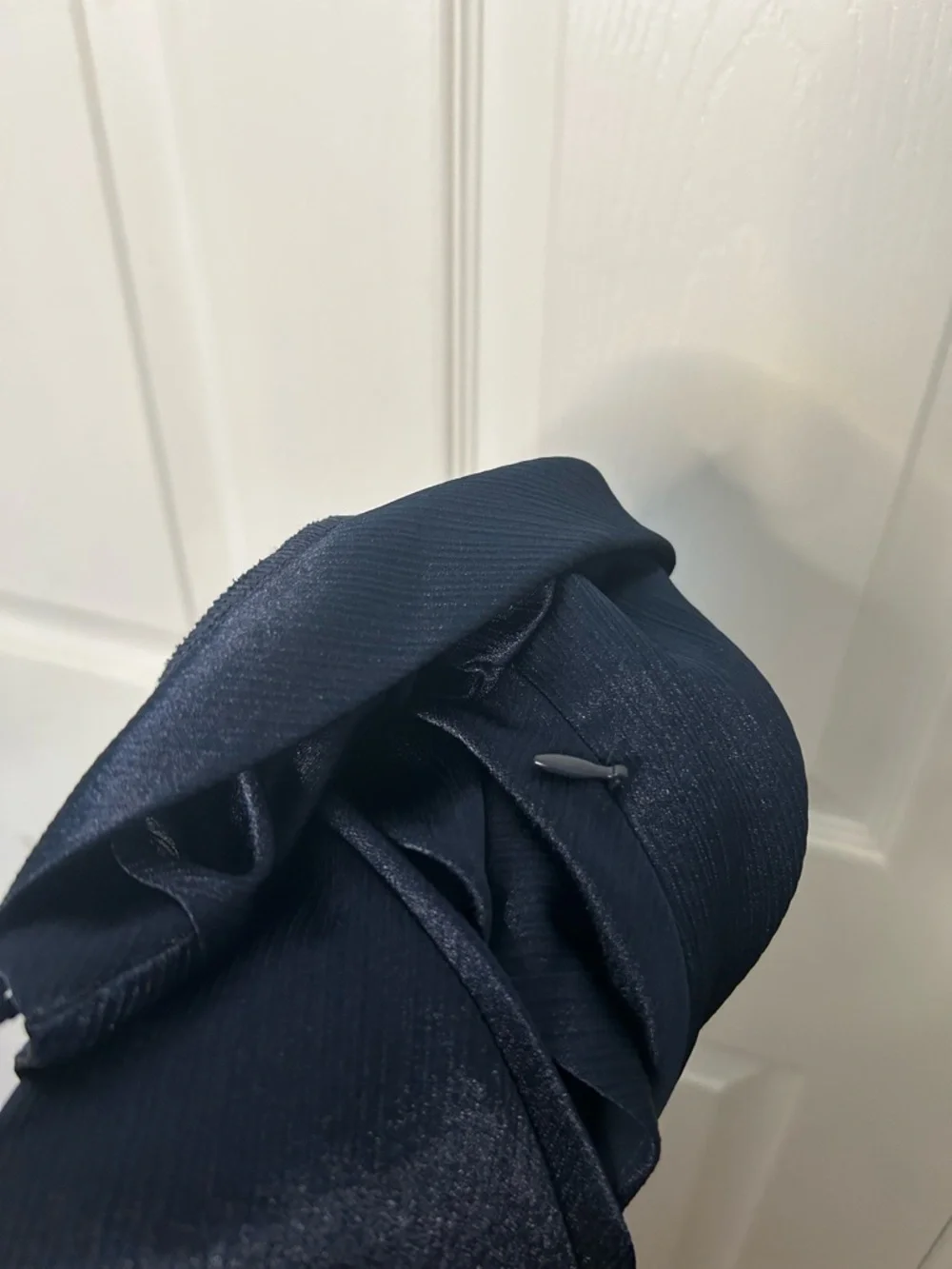 Abercrombie & Fitch Long-Sleeve Cowl Back Maxi Dress